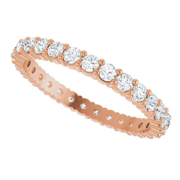 Shared-Prong Eternity Band Image 5 Allain's Jewelry New Iberia, LA