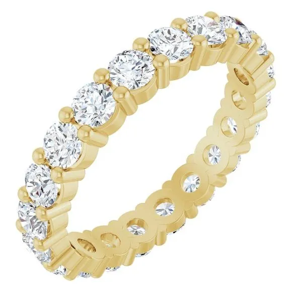 Shared-Prong Eternity Band L & L jewelers Scarborough, ME