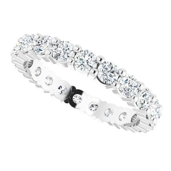 Shared-Prong Eternity Band Image 5 Allain's Jewelry New Iberia, LA