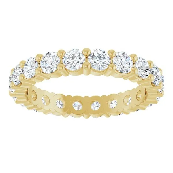 Shared-Prong Eternity Band Image 3 Allain's Jewelry New Iberia, LA