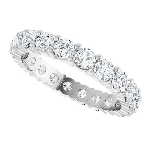 Shared-Prong Eternity Band Image 5 Allain's Jewelry New Iberia, LA