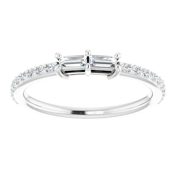 Two-Stone Ring Image 3 Jewelry Design Studio Jensen Beach, FL