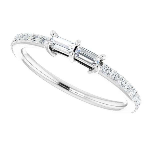 Two-Stone Ring Image 5 Rasmussen Jewelers Spanish Fork, UT