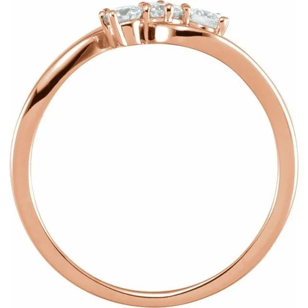 Three-Stone Ring Image 2 Hopman Jewelers Elkhart, IN