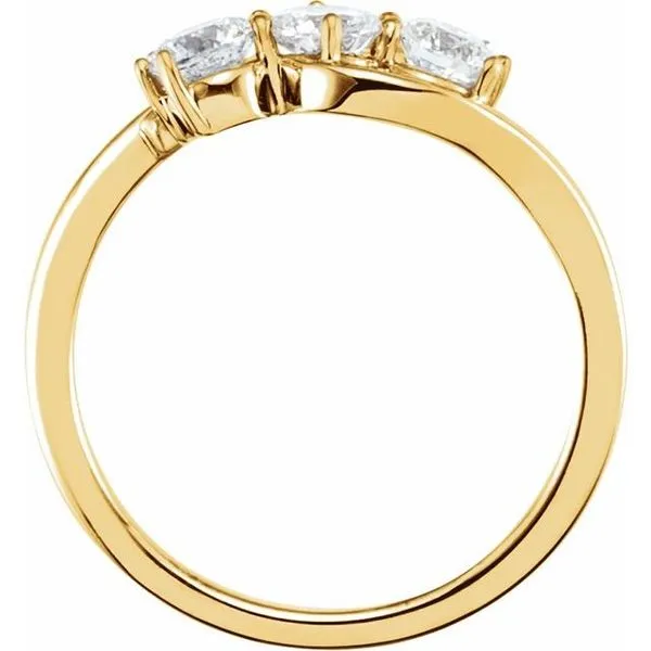 Three-Stone Ring Image 2 Milan's Jewelry Inc Sarasota, FL