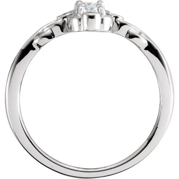 Three-Stone Ring Image 2 Milan's Jewelry Inc Sarasota, FL