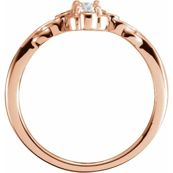 Three-Stone Ring Image 2 Hopman Jewelers Elkhart, IN