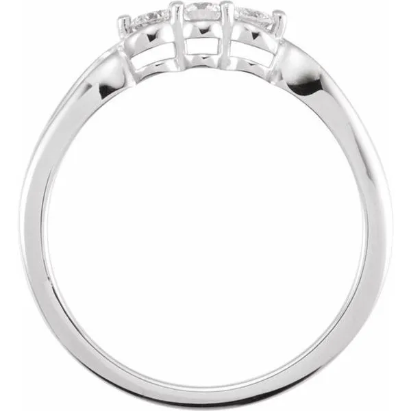 Three-Stone Ring Image 2 Milan's Jewelry Inc Sarasota, FL