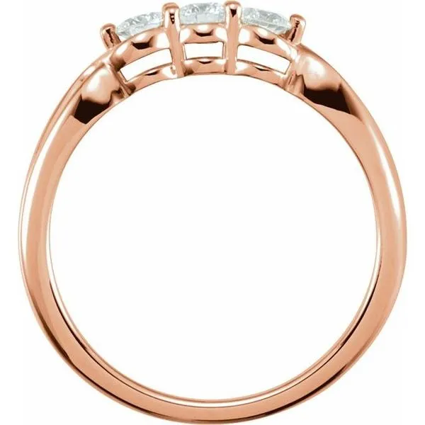 Three-Stone Ring Image 2 Hopman Jewelers Elkhart, IN