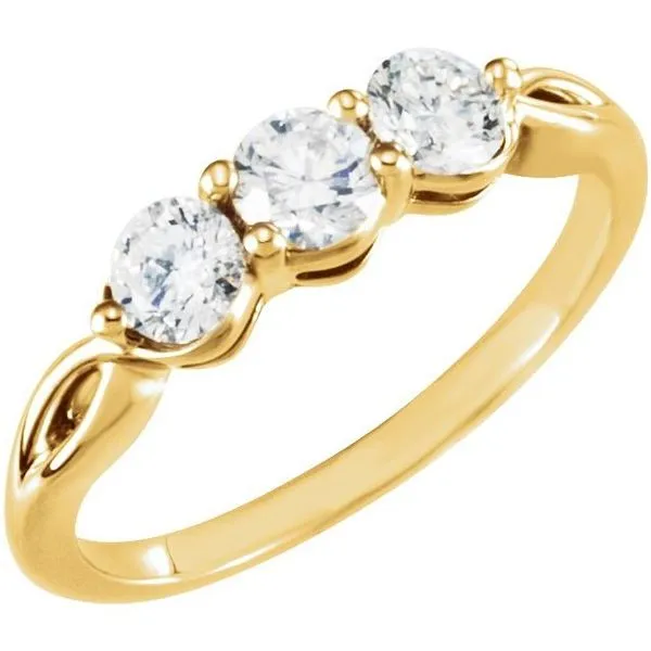 Three-Stone Ring Hopman Jewelers Elkhart, IN