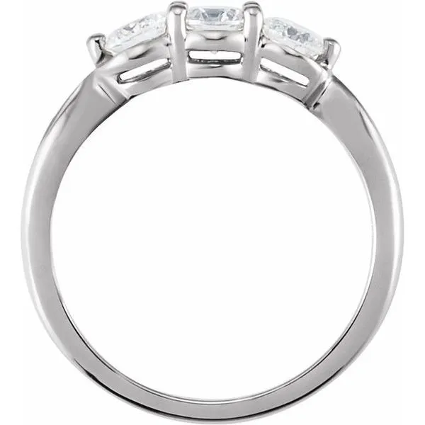 Three-Stone Ring Image 2 Hopman Jewelers Elkhart, IN