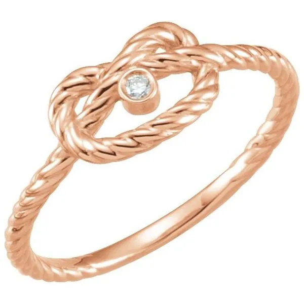 Rope Knot Ring Hopman Jewelers Elkhart, IN