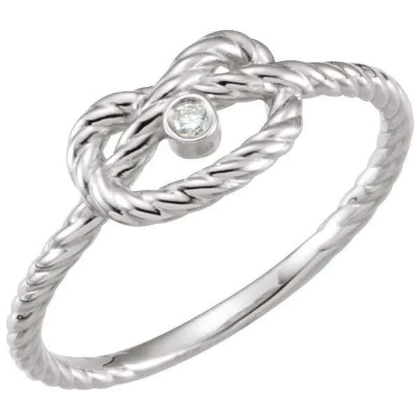 Rope Knot Ring Hopman Jewelers Elkhart, IN