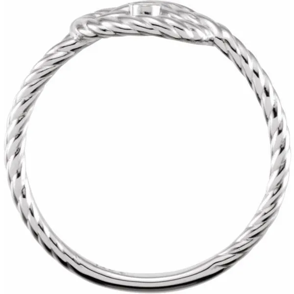 Rope Knot Ring Image 2 Jewelry Design Studio Jensen Beach, FL