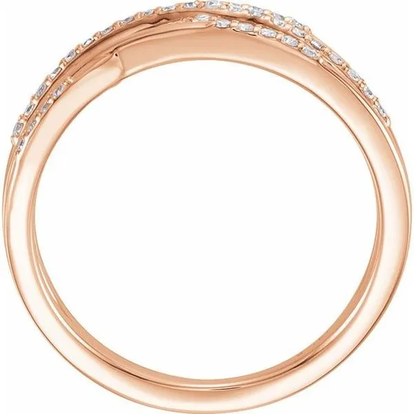 Criss-Cross Ring Image 2 Jewelry Design Studio Jensen Beach, FL