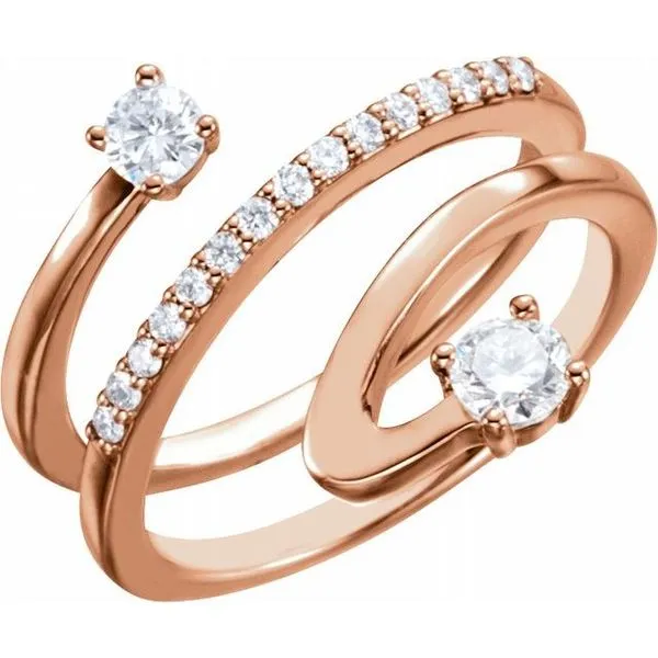 Accented Freeform Ring Jewelry Design Studio Jensen Beach, FL