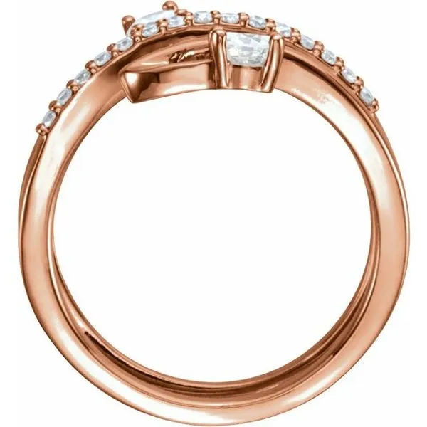 Accented Freeform Ring Image 2 Cherry Street Jewelers Tulsa, OK