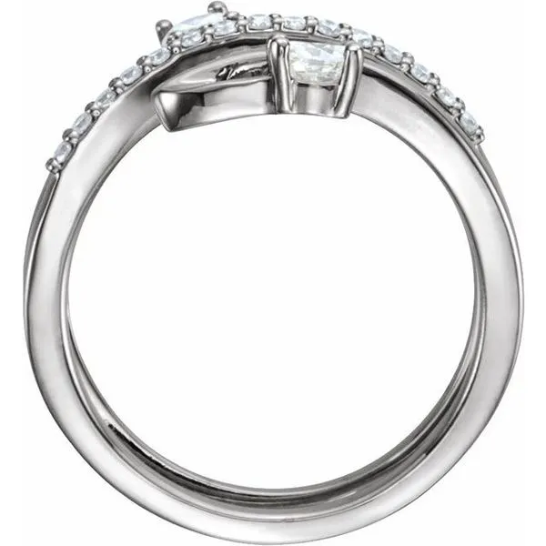 Accented Freeform Ring Image 2 Jewelry Design Studio Jensen Beach, FL