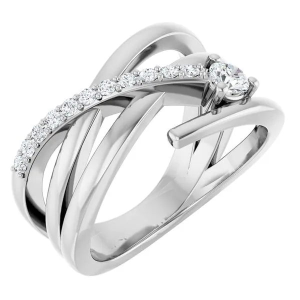 Accented Freeform Ring James & Williams Jewelers Berwyn, IL