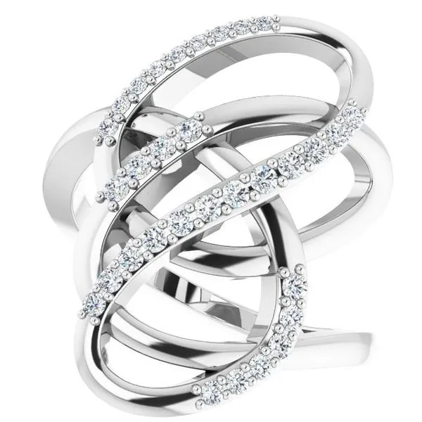 Freeform Ring Image 5 Milan's Jewelry Inc Sarasota, FL