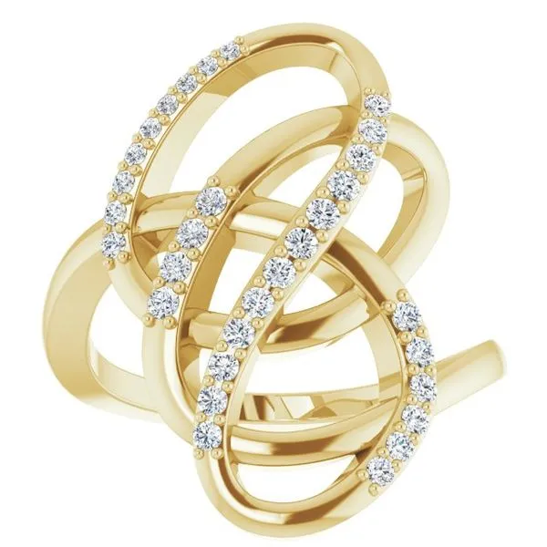 Freeform Ring Image 4 Milan's Jewelry Inc Sarasota, FL