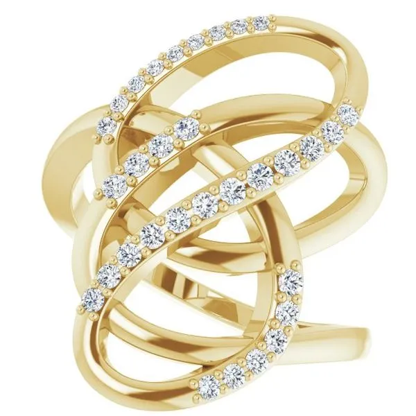 Freeform Ring Image 5 Jewelry Design Studio Jensen Beach, FL