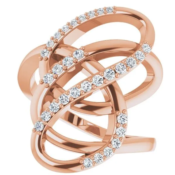 Freeform Ring Image 5 Milan's Jewelry Inc Sarasota, FL