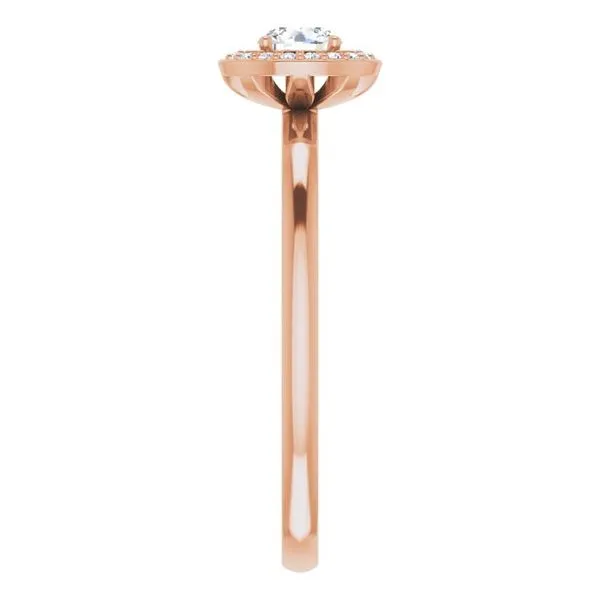 Halo-Style Ring Image 4 James Wolf Jewelers Mason, OH