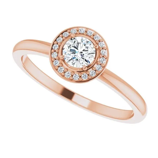 Halo-Style Ring Image 5 Hopman Jewelers Elkhart, IN