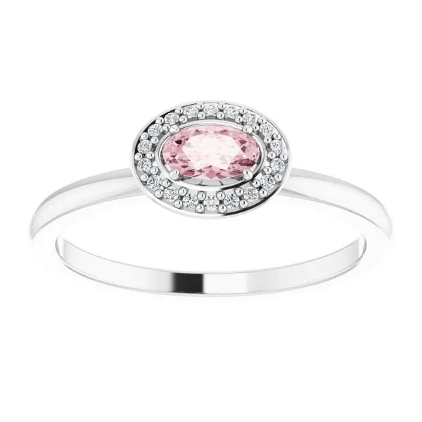 Halo-Style Ring Image 3 Hopman Jewelers Elkhart, IN