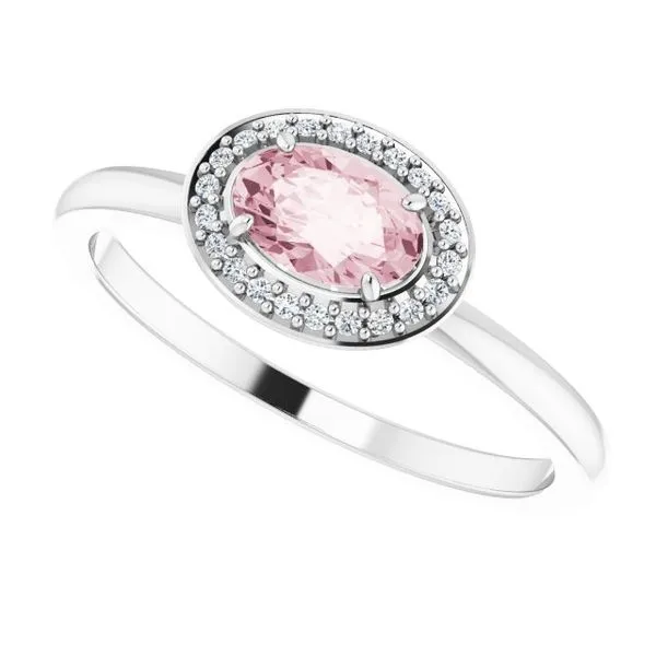 Halo-Style Ring Image 5 Hopman Jewelers Elkhart, IN