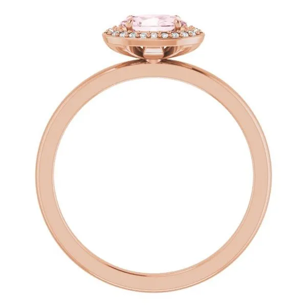 Halo-Style Ring Image 2 Hopman Jewelers Elkhart, IN