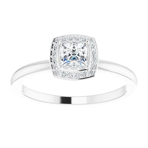 Halo-Style Ring Image 3 Cherry Street Jewelers Tulsa, OK
