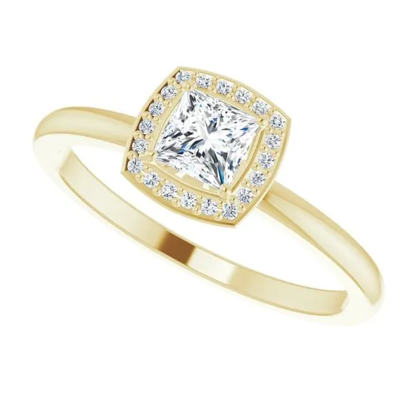 Halo-Style Ring Image 5 Jewelry Design Studio Jensen Beach, FL