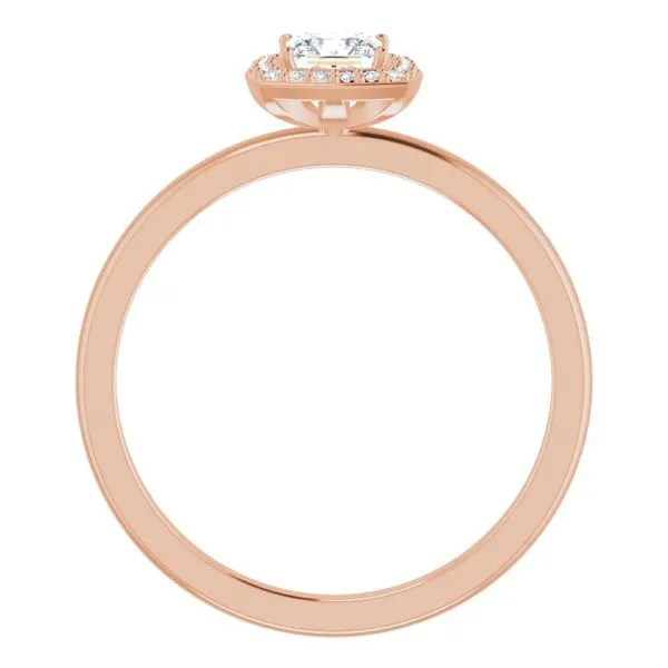 Halo-Style Ring Image 2 Rick's Jewelers California, MD