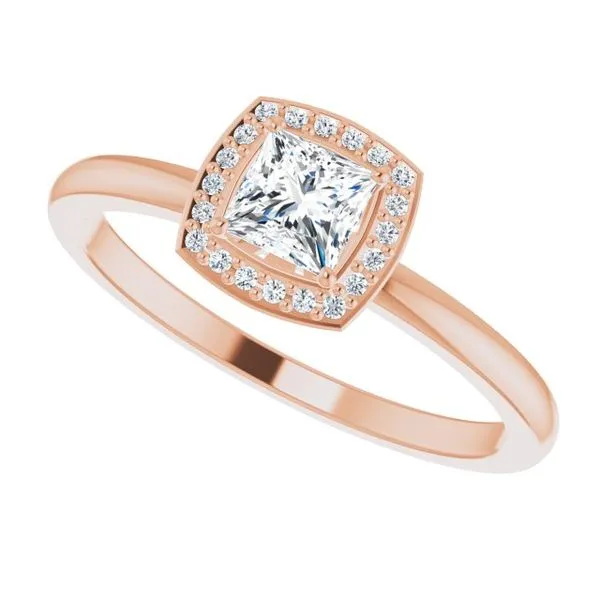 Halo-Style Ring Image 5 Jewelry Design Studio Jensen Beach, FL