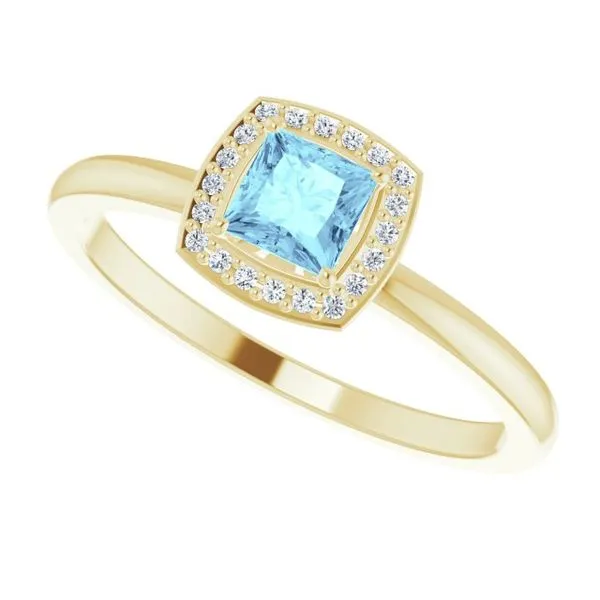 Halo-Style Ring Image 5 Jewelry Design Studio Jensen Beach, FL