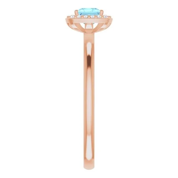 Halo-Style Ring Image 4 Hopman Jewelers Elkhart, IN