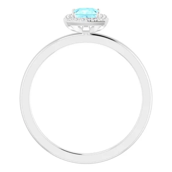 Halo-Style Ring Image 2 Hopman Jewelers Elkhart, IN