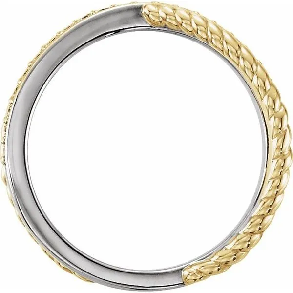 Criss-Cross Rope Ring Image 2 Jewelry Design Studio Jensen Beach, FL