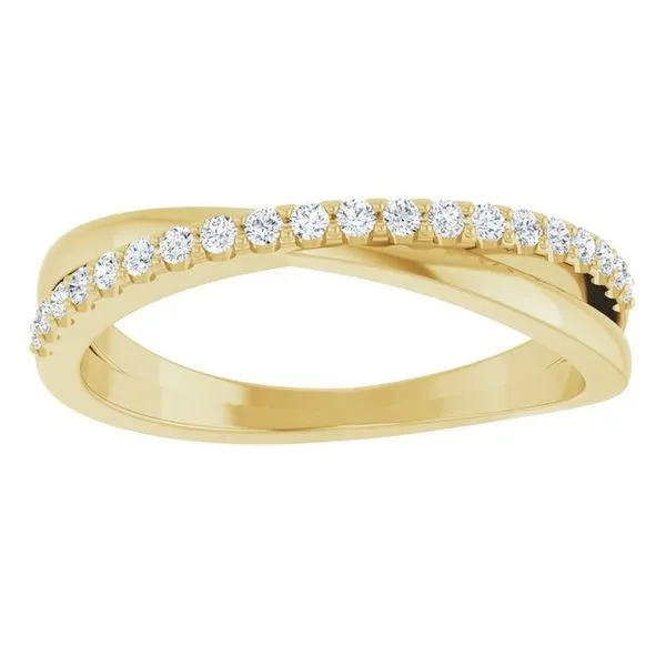Criss-Cross Ring Image 3 Milan's Jewelry Inc Sarasota, FL