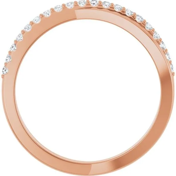 Criss-Cross Ring Image 2 Hopman Jewelers Elkhart, IN