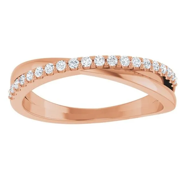 Criss-Cross Ring Image 3 Hopman Jewelers Elkhart, IN