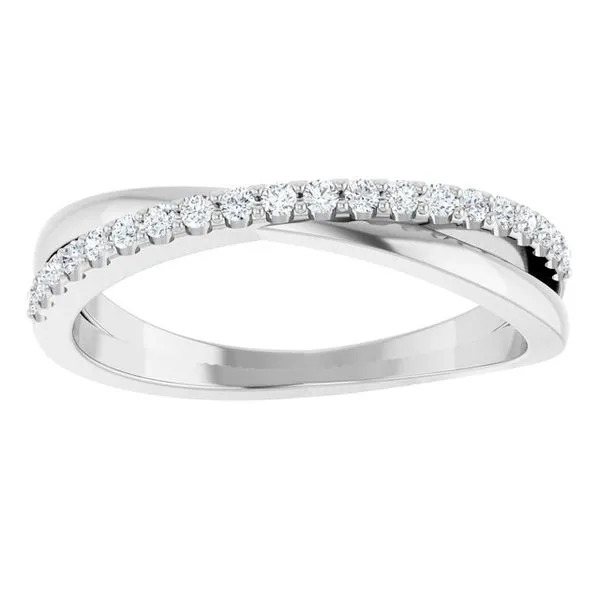 Criss-Cross Ring Image 3 Hopman Jewelers Elkhart, IN