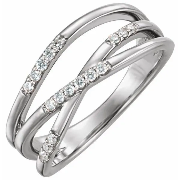 Criss-Cross Ring Jewelry Design Studio Jensen Beach, FL
