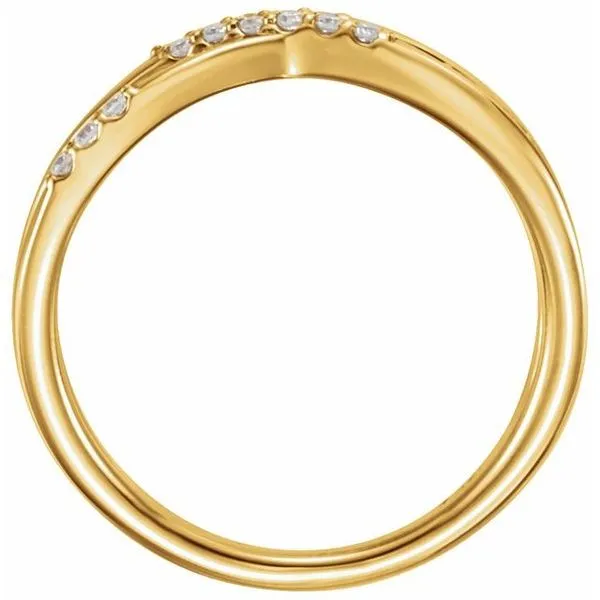 Criss-Cross Ring Image 2 Cherry Street Jewelers Tulsa, OK