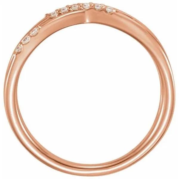 Criss-Cross Ring Image 2 Hopman Jewelers Elkhart, IN