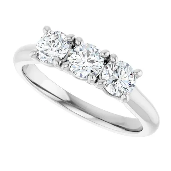 Three-Stone Anniversary Band Image 5 Quantum Qarat  Phoenix, AZ