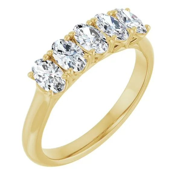 Five-Stone Anniversary Band Grayson & Co. Jewelers Iron Mountain, MI