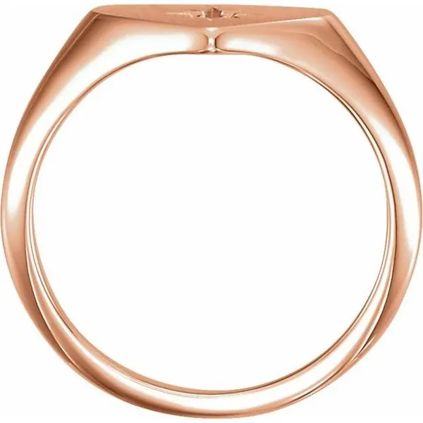 Heart Starburst Signet Ring Image 2 Hopman Jewelers Elkhart, IN